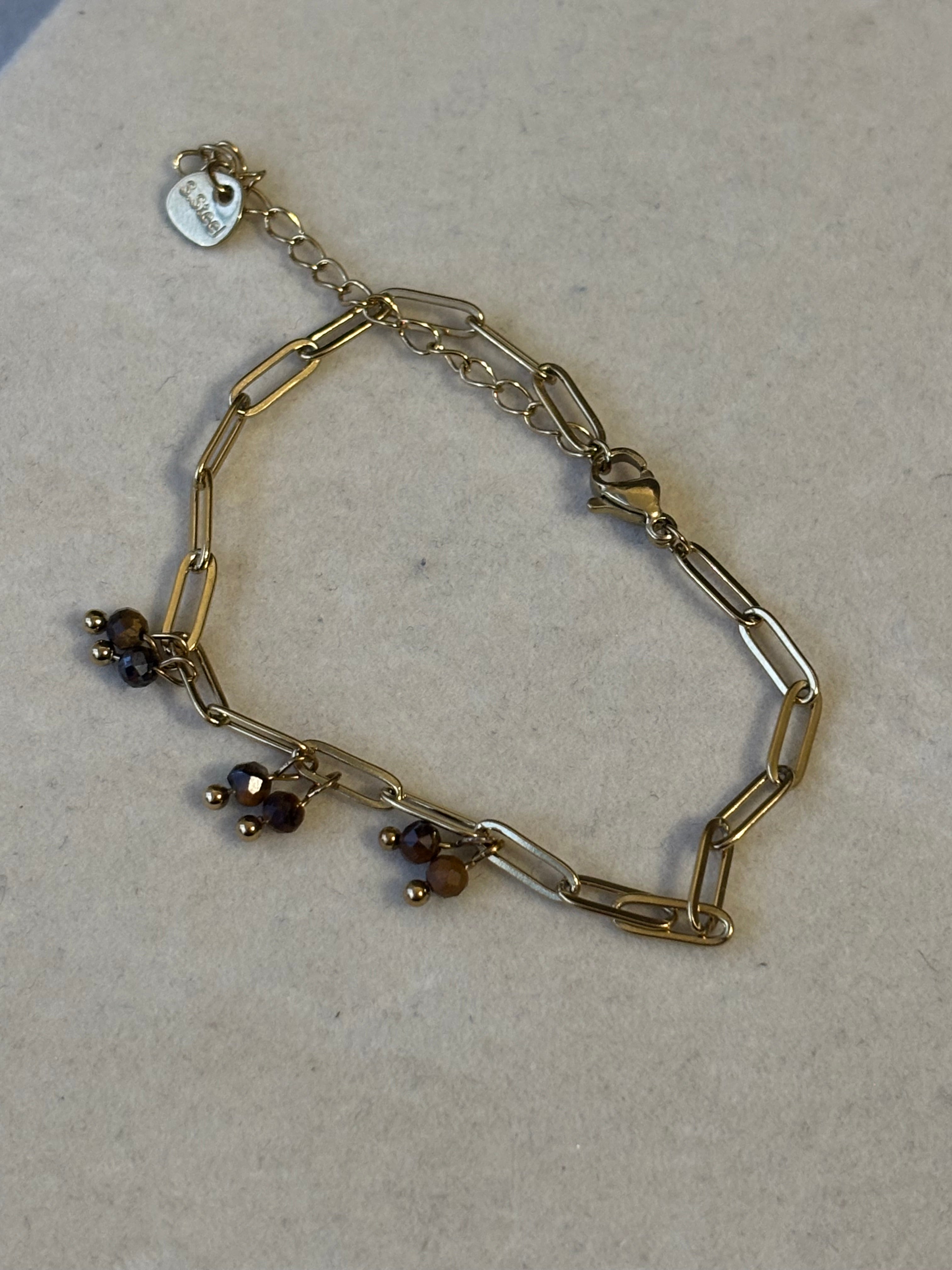 Bracelets perle oeil de tigre